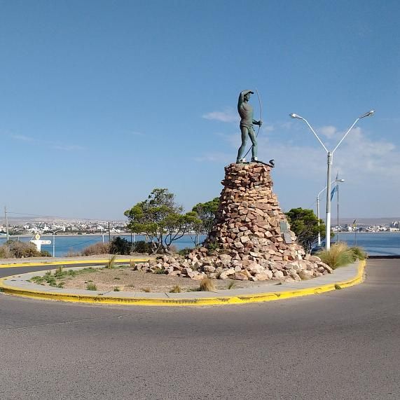 Monument to the Tehuelche Indian