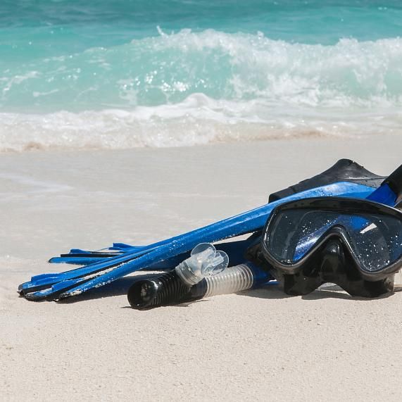 Mergulho com snorkel ou cilindro